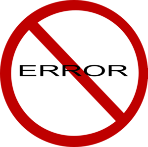 Error